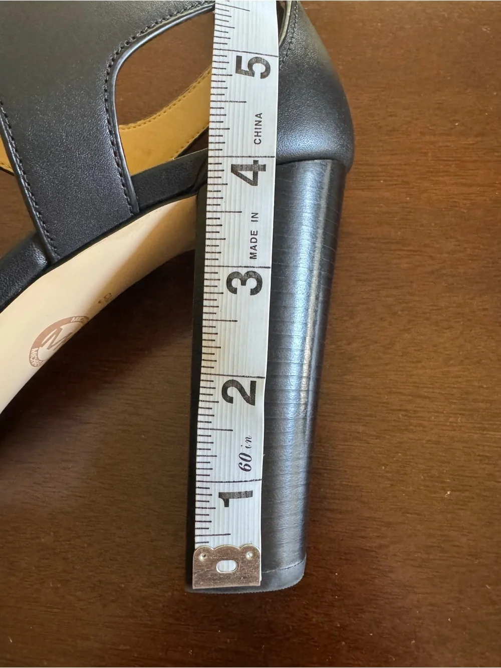 New Michael Kors Berkley T-Strap Sandal Platform Heel - Picture 6 of 10